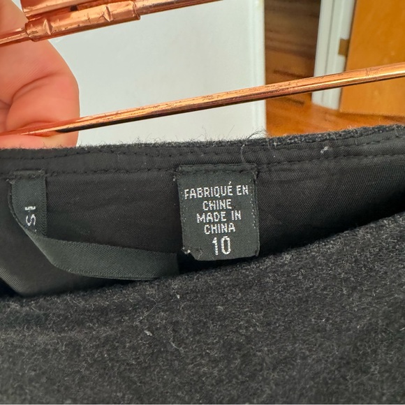 Embroidered Wool Skirt - Picture 2 of 4